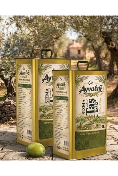 Genel Markalar Ayvalık 10lt Naturel Sızma Soğuk Sıkım Zeytinyağı 10 Lt Zeytin...