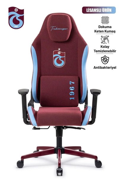 Trabzonspor Fanchair x Bordo Mavi Kumaş Lisanslı Oyuncu Koltuğu