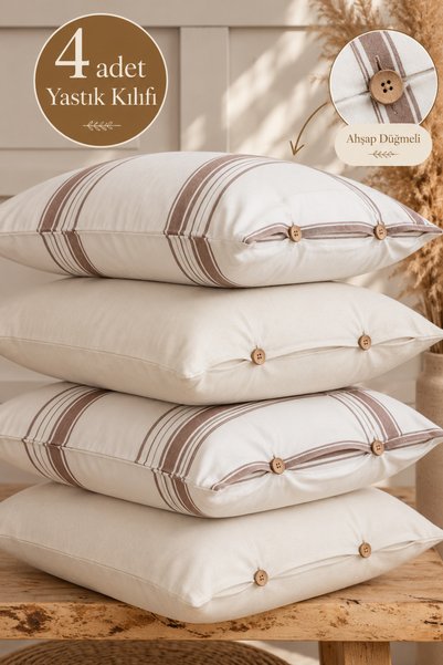 BESTİNA GOLD 4-Piece Pillowcase