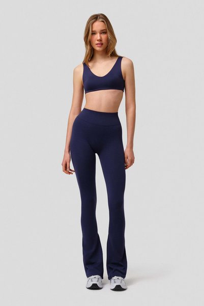 dossha FirmHold™ Şekillendirici Flare Pantolon | Lacivert