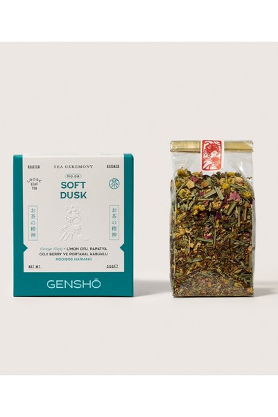 Uyku Öncesi Bitki Çayı – Soft Dusk Aromalı Dökme Çay 50 g | GENSHŌ
