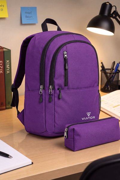 VIATOX LSS-2034 UNISEX SCHOOL BACKPACK FOR STUDENTS: DAILY USE, TRAVEL, VACAT...