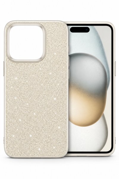 Nezih Case Tecno Spark 10 ile Uyumlu Kamera Korumalı Darbe Önleyici Simli Işı...