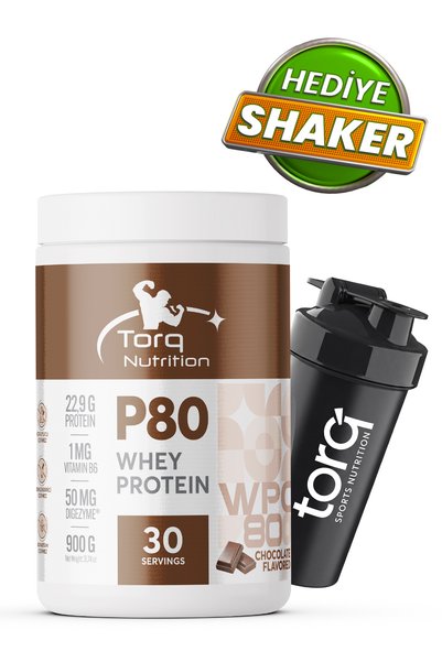 Torq Nutrition بروتين مصل اللبن P80 بنكهة الشوكولاتة 900 جرام