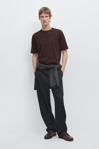 Massimo Dutti %100 pamuklu t-shirt