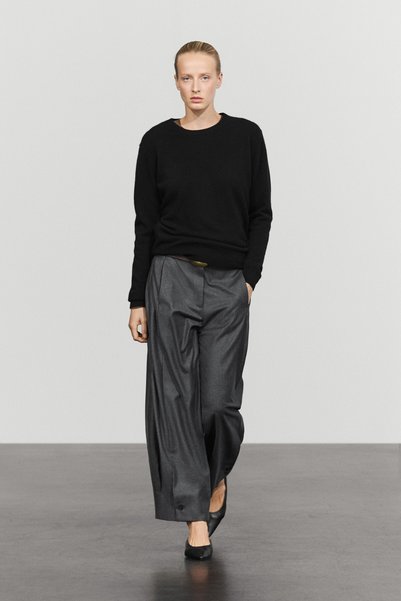 Massimo Dutti Bisiklet yaka kaşmir triko kazak
