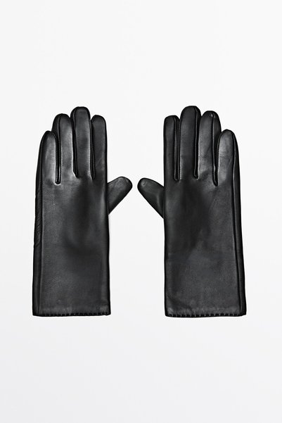 Massimo Dutti Uzun napa deri eldiven