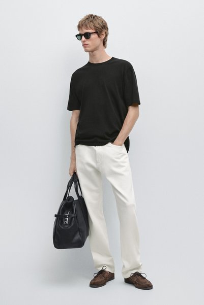 Massimo Dutti %100 pamuklu t-shirt