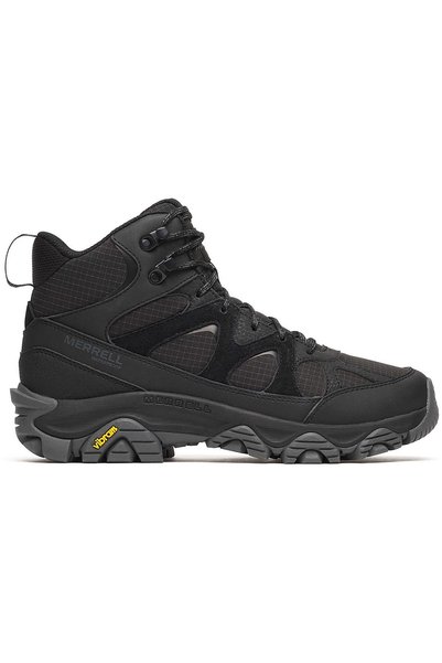 Merrell Thermo Snow Mid Wp Wibram Sole Waterproof Unisex Boots Black