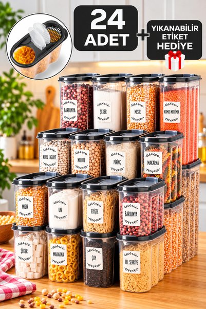 Miami Home 24-Piece Oval Food Storage Container