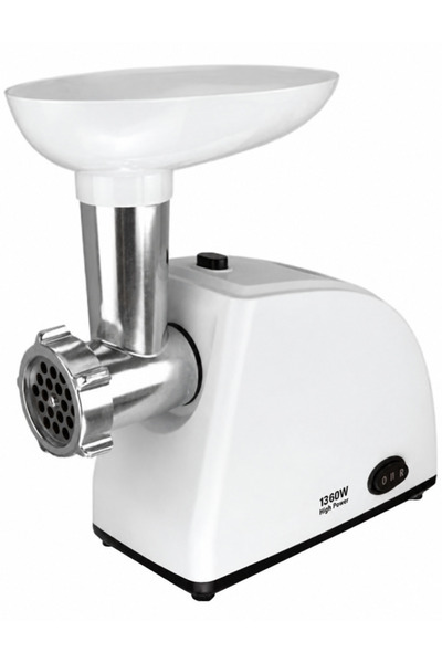 Luxis Κρεατομηχανή 1360 W και πρέσα ντομάτας, 1,5 kg/min και 2 πλάκες άλεσης