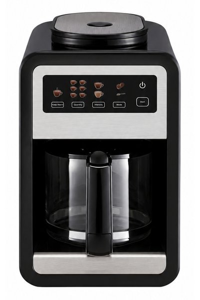 Luxis Cafetieră cu Râșniță și Panou Tactil, 640 W, 850 ml