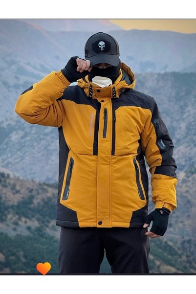çaymekani Fashion Erkek Termal Mont -30⁰C Soğuğa Meydan Okuyan Mont