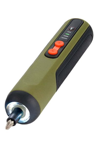 Luxis 4 V Rechargeable Electric Screwdriver, 1500 mAh, 25 Bits and LED