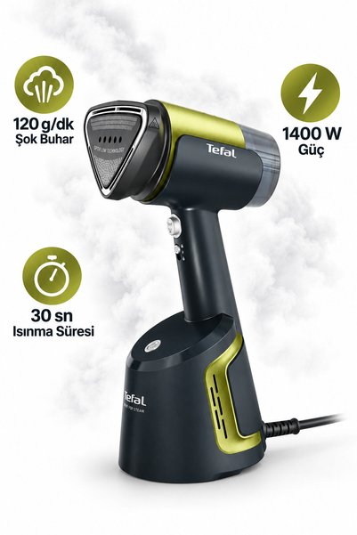 TEFAL 120 g/dk Şok Buhar Buharlı Dikey Ütü DT981 Tiftik Makinesi Hediye (Oner...