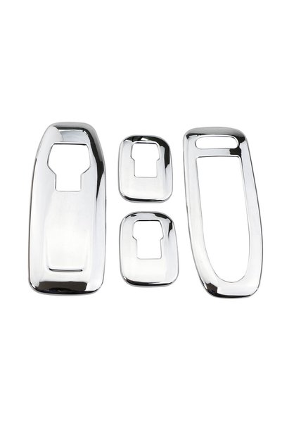 Choice silver Windows Lifter Panel Cover Trim for Peugeot 2008 208 2014-2019 ...