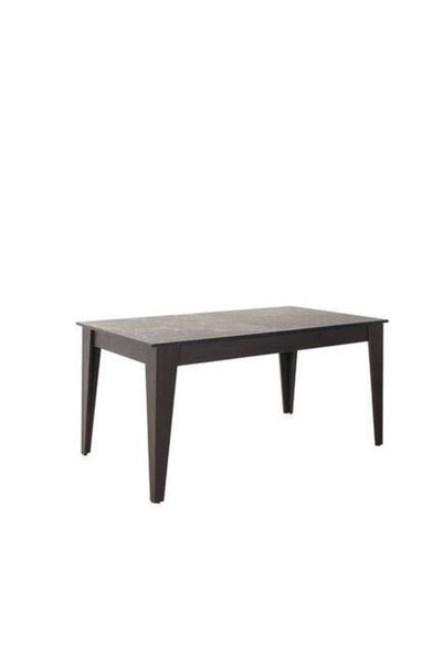Adore Mobilya Pool Açılır Yemek Masası-Godiva-Mermer 160-200x75x90 cm (GxYxD)