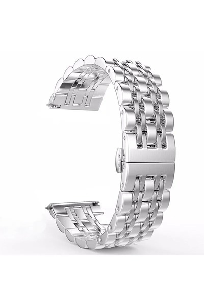 Choice 22mm Silver 22mm 20mm Band for Samsung Galaxy Watch 3 4 5 45mm Gear S3...