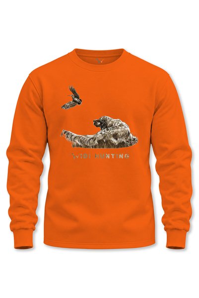 WİDİ Hunter Hunting Whistle Zippered English Setter Printed Regular Fit Crew ...