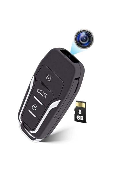 iUni Μίνι κάμερα RMS25, Full HD, κάρτα MicroSD 8GB, ανίχνευση κίνησης