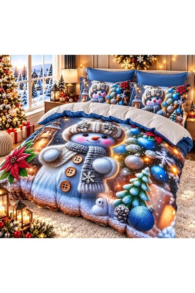 JOJO HOME Спално бельо за двойно легло, долен чаршаф с ластик, Jojo Home, Fin...