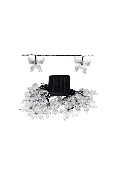 OEM Lămpi solare decorative LED fluture, multicolore, pentru grădină/curte ex...