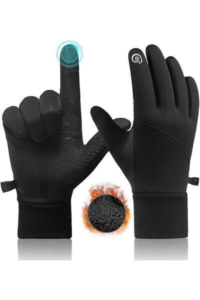 Ctoby Winter Gloves, Winter Thermal Warm Gloves, Touch Screen Anti-slip Light...