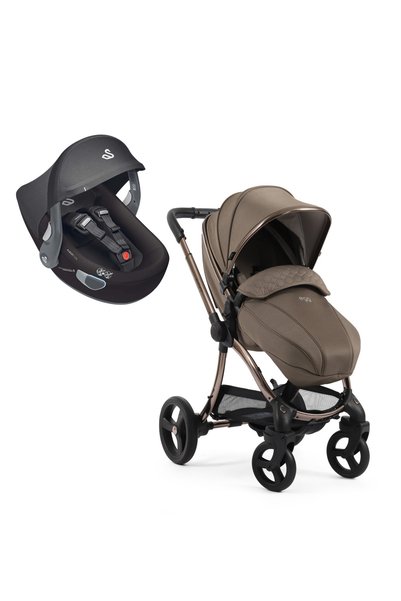 egg3 Travel Sistem Bebek Arabası Mink