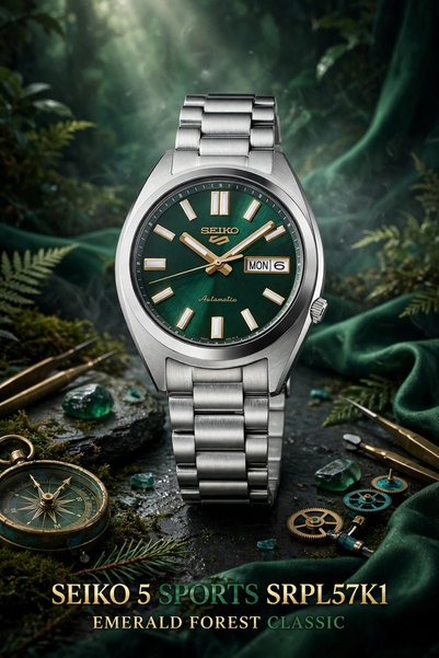 Seiko 5 Sports SRPL57K1 Erkek Kol Saati