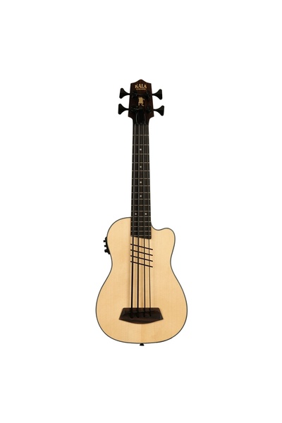 Kala Hutch Hutchinson Signature Masif Ladin Kapaklı U•BASS® Akustik Bas Gitar