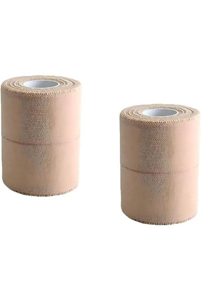 Tazweeq 2 Pack 7.5cm x 4.5m Skin Tone Elastic Bandage, Reusable Tubular Suppo...