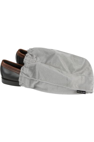 Travelon Set of 2 Shoe Bags, Gray, One Size