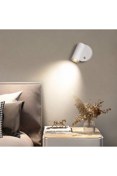 Choice مصباح جداري LED مغناطيسي قابل لإعادة الشحن، أبيض، قطعة واحدة أو قطعتين...