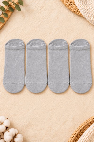 tibo 4 Pairs of Stitch-Free Women's Pilates and Yoga Socks with Double Toes a...