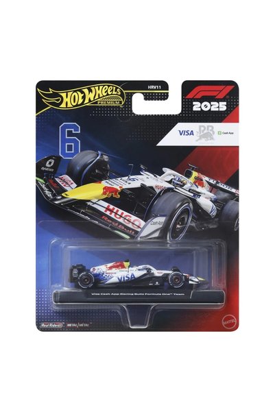 HOT WHEELS Premium Real Riders Formula 1 2024 Masinuta Metalica Visa Cash App...