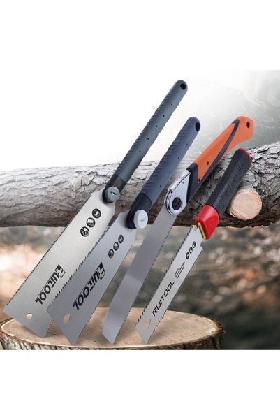 Choice 10in Double Side Saw 1PC Japanese Pull Saw 3-Edge Teeth Hand Saw SK5 F...
