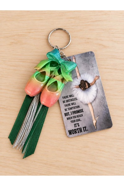 ada kostüm & tasarım Bale Point Motto Keychain