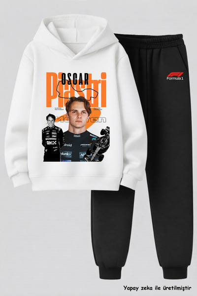 MAGORS OSCAR PİASTRİ NEW SEASON PRINTED 3-PLY QUALITY SWEATSHIRT AND SWEATPAN...