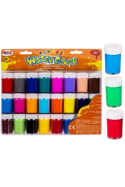 SHOPIENS Set de 24 acuarele Shopiens®