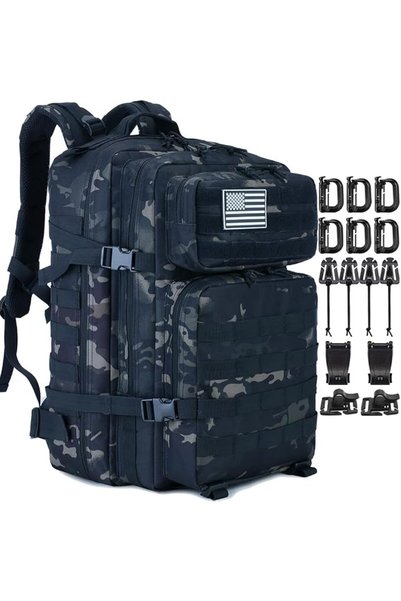 GENERAL Createy 45L Military Tactical Backpack Large 3 Day Assault Pack Molle...