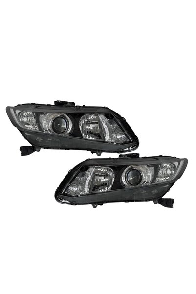 Hys Honda Civic Fb7 2012-2015 Sağ Sol Far Takımı | Xenonlu Motorlu