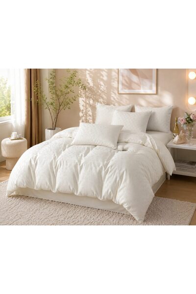 JOJO HOME Bed Linen, Jojo Home, Finet Jacquard, Vibrant Plain, 6 pieces, 2 pe...
