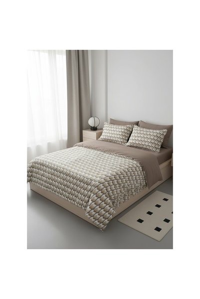 OEM Σετ κλινοσκεπασμάτων, 4 τεμάχια, 1 άτομο, 140x200 εκ., κομψό μοντέρνο σχέδιο