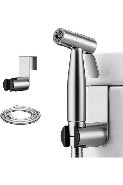 JOMOO Shattaf Sprayer Set for Toilet, Stainless Steel Handheld Bidet Spray Ki...