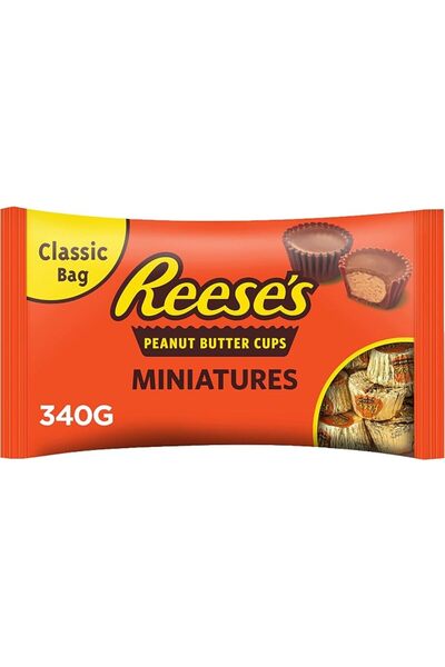 Reese's Puffs شوكولاتة ريس مينياتورز محشوة بزبدة الفول السوداني 340 جرام