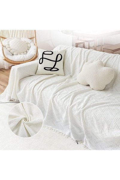 Rubvrenti Sofa Slipcover 3 Seater Sofa Cover Double Side Couch Covers Fashion...