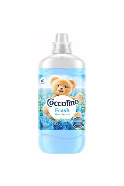 Coccolino Омекотител за тъкани - Fresh Blue Splash, 61 изпирания, 1403 мл