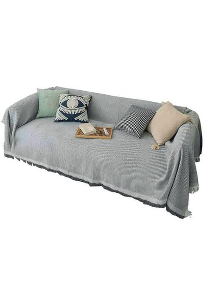 GENERAL Sofa Cover Slipcover Couch Cover for 3 Seater Washable Throw Blanket ...