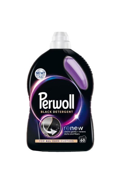 Perwoll Liquid Detergent for Black Laundry - Black, 60 washes, 3000 ml