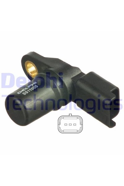 DELPHİ EKSANTRİK DEVİR SENSÖRÜ RENAULT KANGOO 01> SYMBOL II 08> MEGANE II 04> MASTER III 10> 05>1.